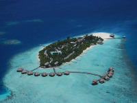 Maldives - Adaaran Club Rannalhi - Vue aérienne