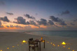 Maldives - Atmosphere Kanifushi - Dîner romantique