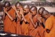 Sri Lanka - Moines en prière