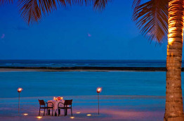Maldives - Sheraton Maldives - Diner romantique