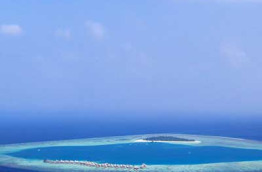 Maldives - Angsana Velavaru - Vue aérienne