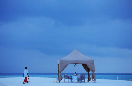 Maldives - Coco Island by COMO - Dîner romantique