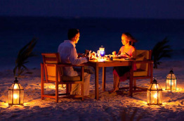 Maldives - Filitheyo Island Resort - Dîner romantique