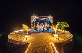 Maldives - Lily Beach Resort & Spa - Dîner romantique