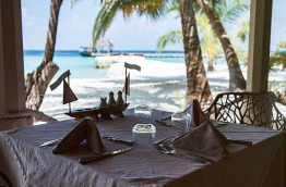 Maldives - Nakai Dhiggiri Resort - Beach Restaurant