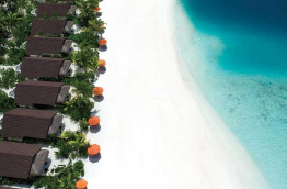 Maldives - OBLU Select at Sangeli - Vue aérienne des Beach Villas