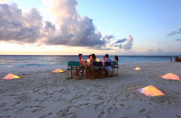 Maldives - Six Senses Laamu - Diner romantique