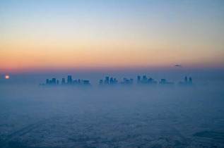 Qatar - Survol du Qatar en montgolfière © Shutterstock, Cavan Images