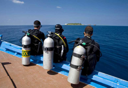 Maldives - Gangehi - Albatros Top Diving - Le centre de plongée