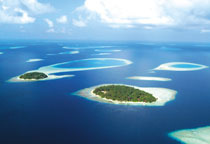 Atolls des Maldives