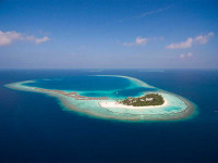 Maldives - Constance Halaveli Maldives - Vue aérienne