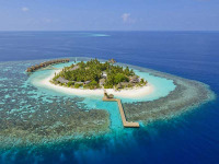 Maldives - Kandolhu Island - Vue aérienne