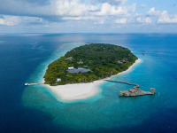 Maldives - Soneva Fushi - Vue aérienne
