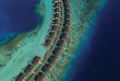 Maldives - OBLU Select at Sangeli - Vue aérienne des Water Villas