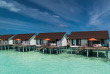 Maldives - OBLU Select at Sangeli - Vue aérienne des Water Villas