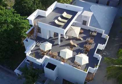 Maldives - Boutique Beach Dhigurah - Vue aérienne